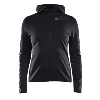 Craft Eaze Jersey Hood Jkt W Black