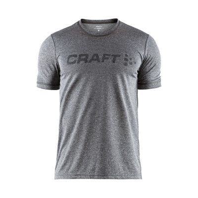 Craft Eaze Ss Melange Tee M Black Melange