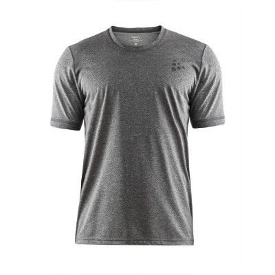 Craft Eaze Ss Melange Tee M Dark Grey Melange
