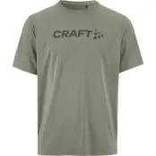 Craft Essence Logo Tee 2 M Herr Mörkgrön L | T-shirt