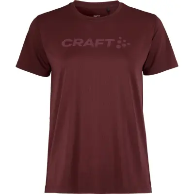 Craft Essence Logo Tee 2 W Dam Mörkröd S | T-shirt