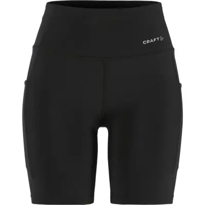 Craft Essence Short Tights 3 W Dam Svart L | Löparshorts