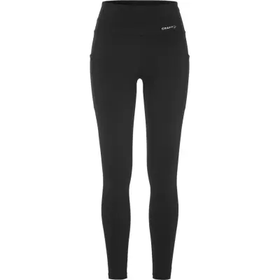 Craft Essence Tights 3 W Dam Svart XS | Löpartights