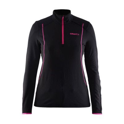 Craft Facile Pullover Blk/Smooth Dam - Utförsäljning