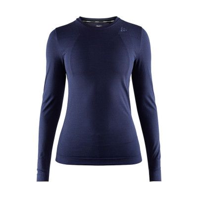 Craft Fuseknit Comfort RN LS W Maritime