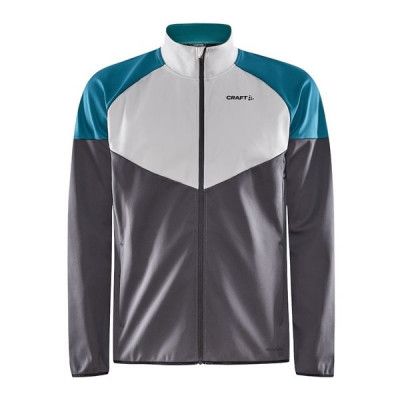 Craft Glide Block Jkt Mket M Ash/Deep Lake