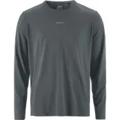 Craft Hypervent Longsleeve M Herr Mörkgrå S | Långärmad T-shirt
