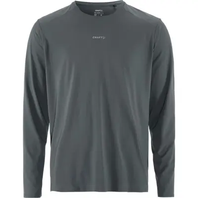 Craft Hypervent Longsleeve M Herr Mörkgrå S | Långärmad T-shirt
