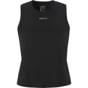 Craft Hypervent Singlet W Dam Svart M | T-shirt