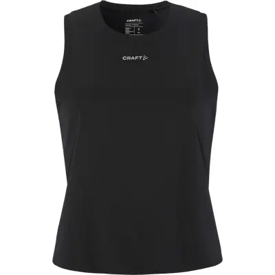 Craft Hypervent Singlet W Dam Svart M | T-shirt
