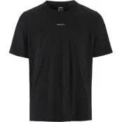 Craft Hypervent Tee M Herr Svart S | T-shirt