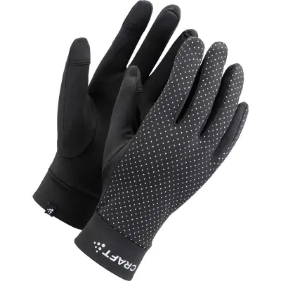 Craft Lumen Fleece Glove 2 U Löparhandskar Black, S