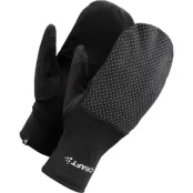 Craft Lumen Fleece Hybrid Glove 2 U Svart XS | Löparhandskar