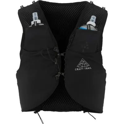 Craft PRO Hydration Vest Svart S | Vätskeryggsäck