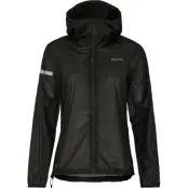 Craft PRO Hydro Lightweight Jacket W Dam Svart XL | Löparjacka