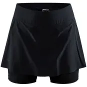 Craft PRO Hypervent 2-In-1 Skirt W Dam Ljusrosa XS | Löparshorts