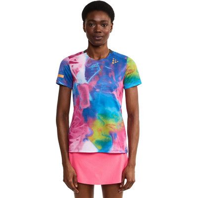 Craft Pro Hypervent Jaquard Tee W Fuchsia/Multi