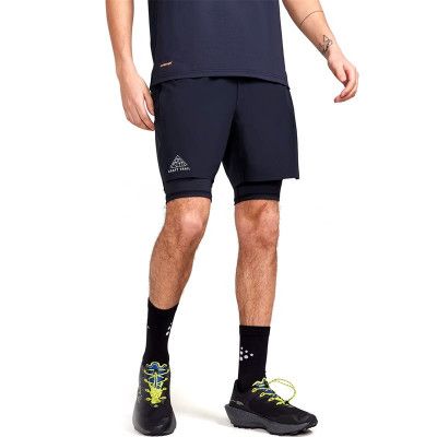 Craft Pro Trail 2-in-1 Shorts M Black