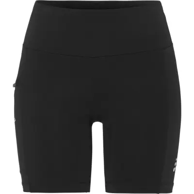 Craft PRO Trail Short Tights 2 W Dam Svart S | Löparshorts