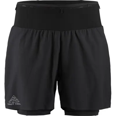 Craft PRO Trail Shorts M Löparshorts Black, XXL