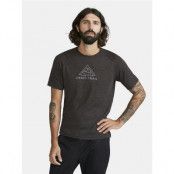 Craft Pro Trail Wool SS Tee M Black/ Melange