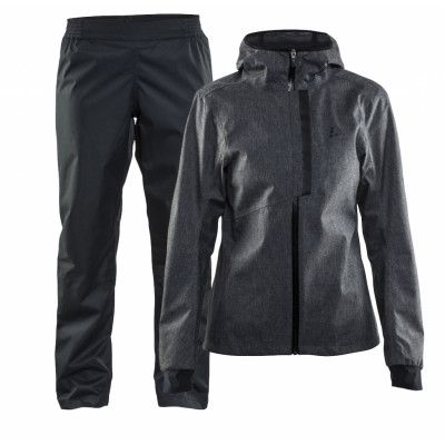 Craft Ride Rain Dress W Grey Melange - Utförsäljning