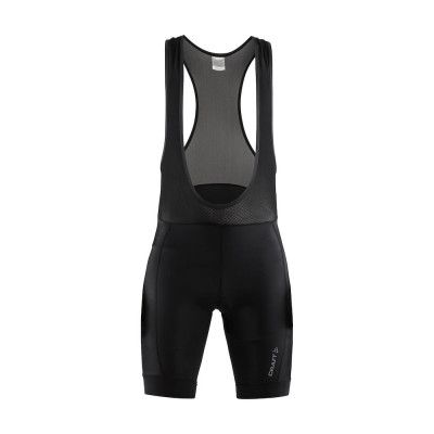 Craft Rise Bib Shorts M Black - sista stl