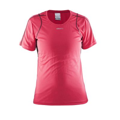 Craft Run Tee W SMOOTHIE/BLACK