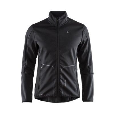 Craft Sharp Softshell Jacka M Black