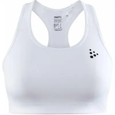 Craft Training Bra Classic White