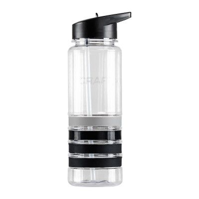 Craft Transparent Water Bottle Black