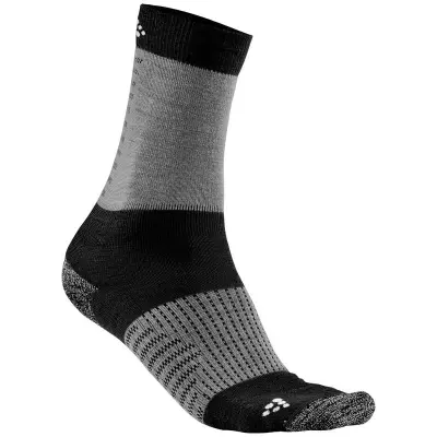 Craft XC Training Sock Strumpor Black/Dk Grey, 37/39