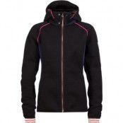 Norefjell Feminine Knitshell L, Black/Sand/Offwhite