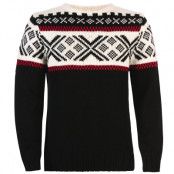 Voss Masculine Sweater M, Black/Offwhite/Raspberry