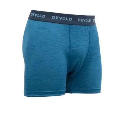 Devold Breeze Merino 150 Boxer Man Blue Melange