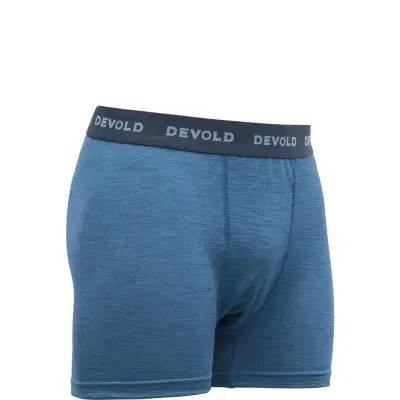 Devold Breeze Merino 150 Boxer Man Blue Melange