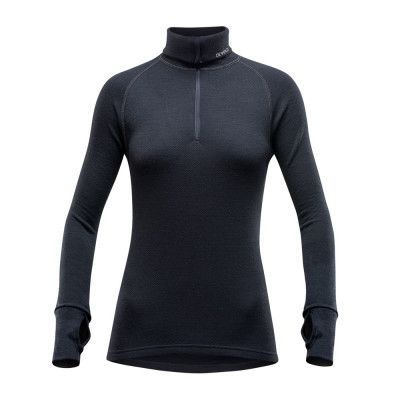 Devold Expedition Zip Neck Woman Black