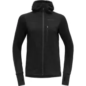 Devold Explorer Merino Hooded Jkt Wmn Black