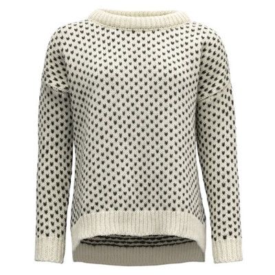 Devold Nordsjø Wool Sweater Wmn Offwhite