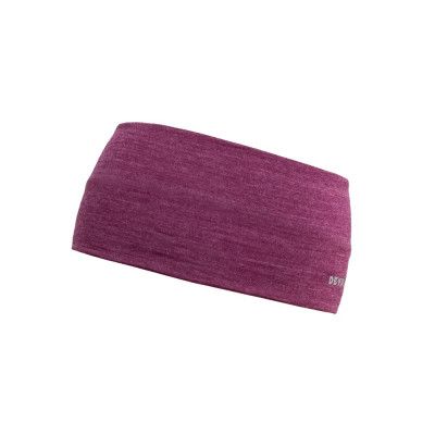 Devold RUNNING HEADBAND W/REFLEX  PLUM