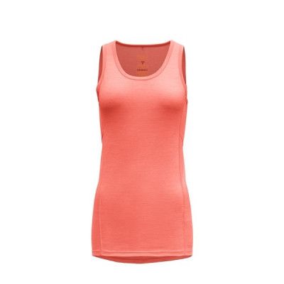 Devold Running Woman Singlet Coral
