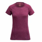 Devold Running Woman T-Shirt  Plum