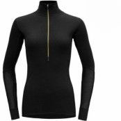 Devold Wool Mesh 190 Zip Neck Wmn Caviar