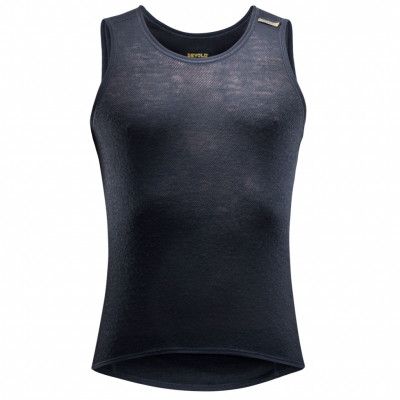 Devold Wool Mesh Man Sleeveless Black