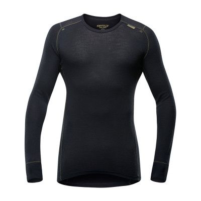 Devold Wool Mesh Shirt Man Black - Sista exet