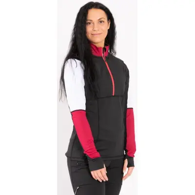 Fischer Åsarna 2 Baselayer LS W Mellanlager Tröja Pink Orchid, L