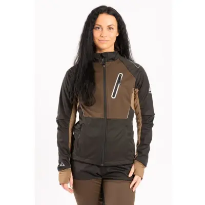 Fischer Åsarna 2 Softshell Jacket W Oak Brown