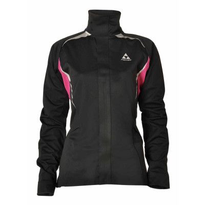 Fischer Åsarna Softshell Black/Cerise Jacka Dam Utgående färg