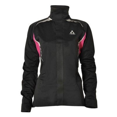 Fischer Åsarna Softshell Black/Cerise Jacka Woman Black/Cerise