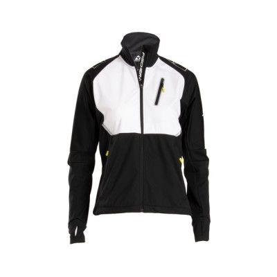 Fischer Åsarna Softshell Black/Cerise Jacka Woman White/Black